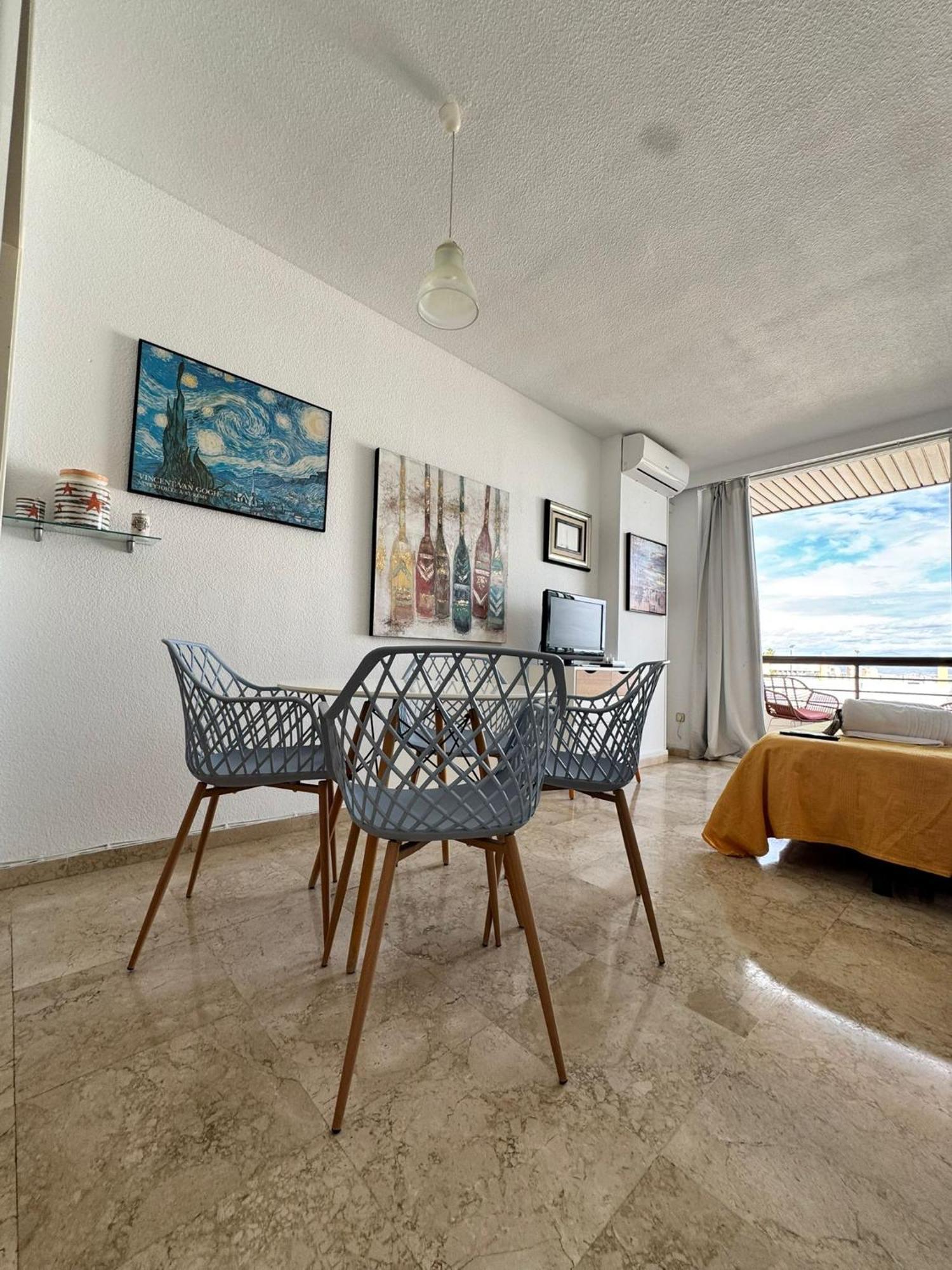 Castillo Santa Clara Estudio Con Vistas Laterales Al Mar Torremolinos Dış mekan fotoğraf